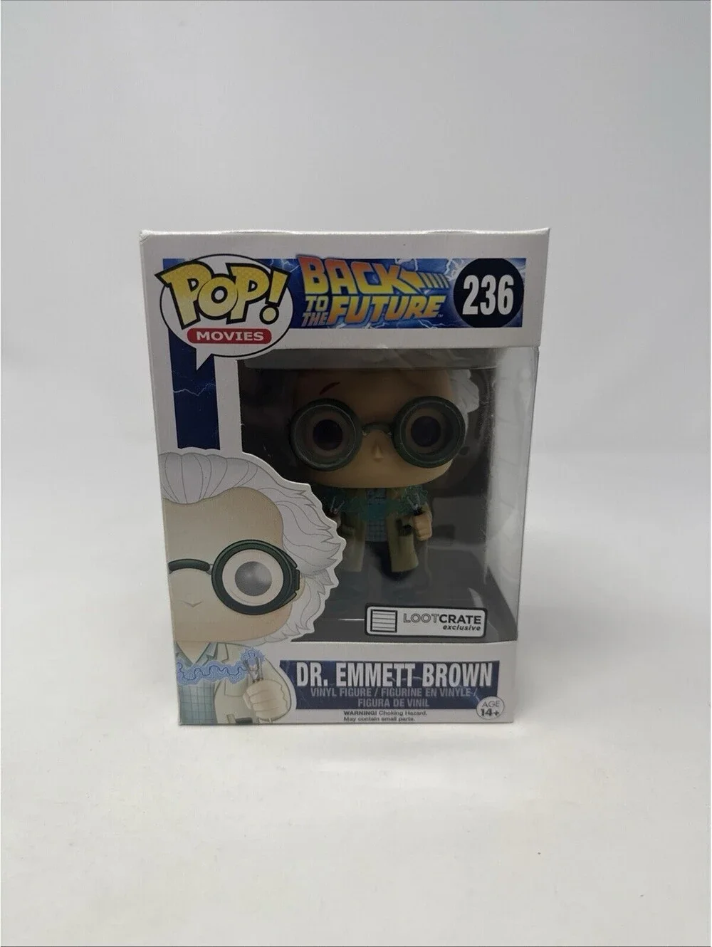 Funko Pop Dr. Emmett Brown # 236 Back To The Future